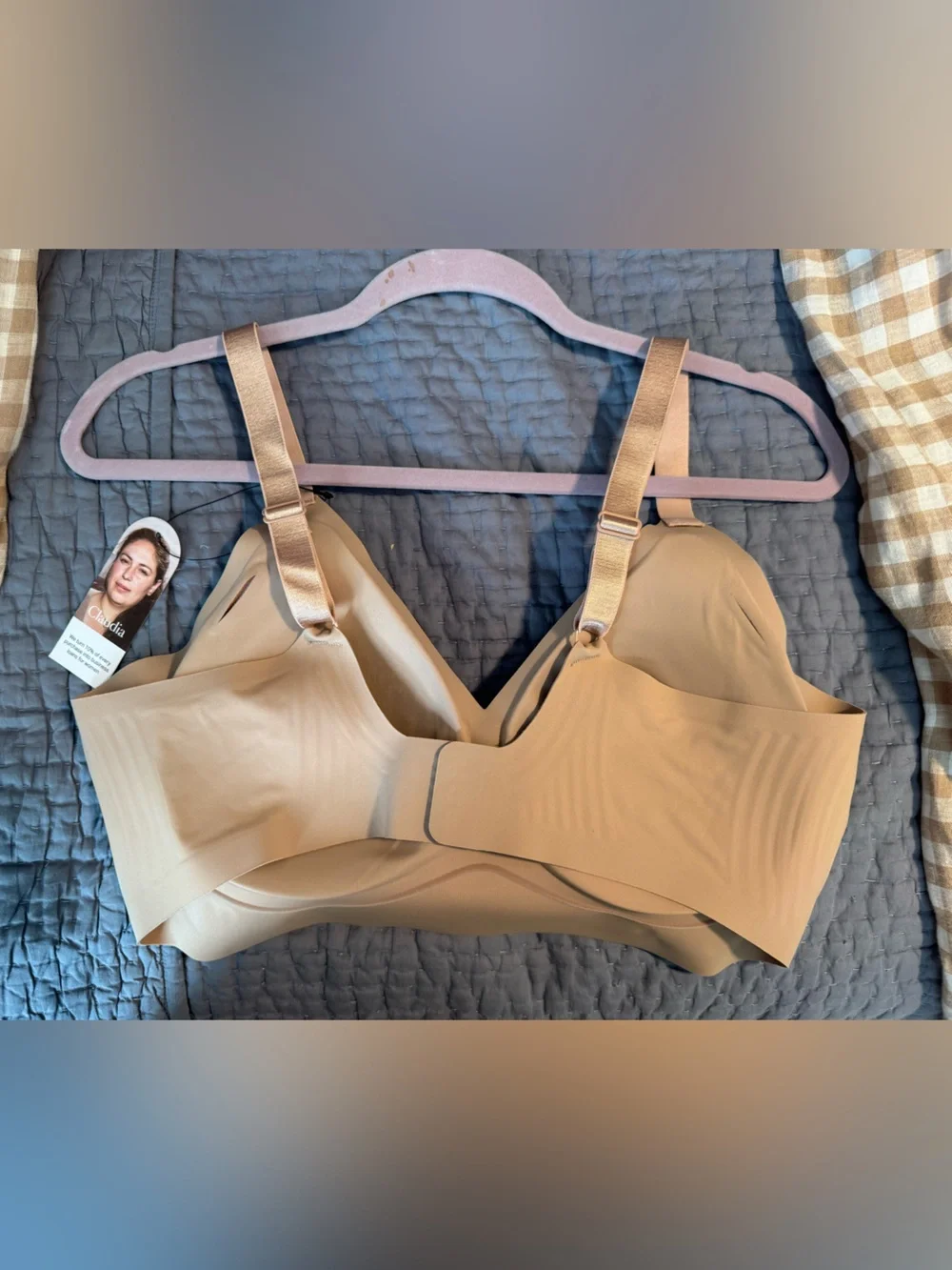 EBY Seamless Nude Wireless Relief Bra